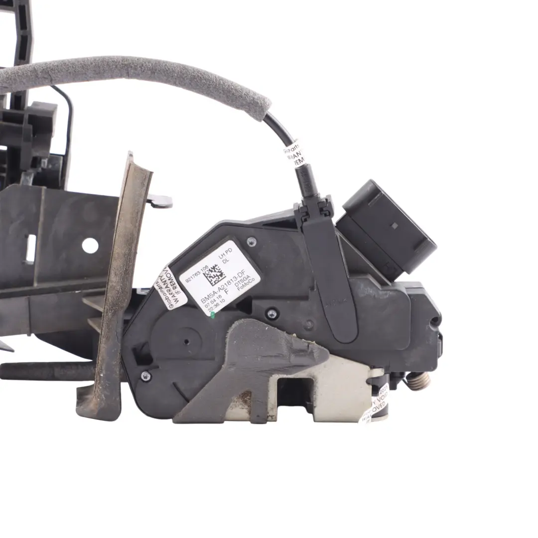 Ford Focus Mk3 III Front Door Lock Mechanism Linkage Left N/S - SKU RHD-BM5A-A21813-DF - Part number BM5A-A21813-DF