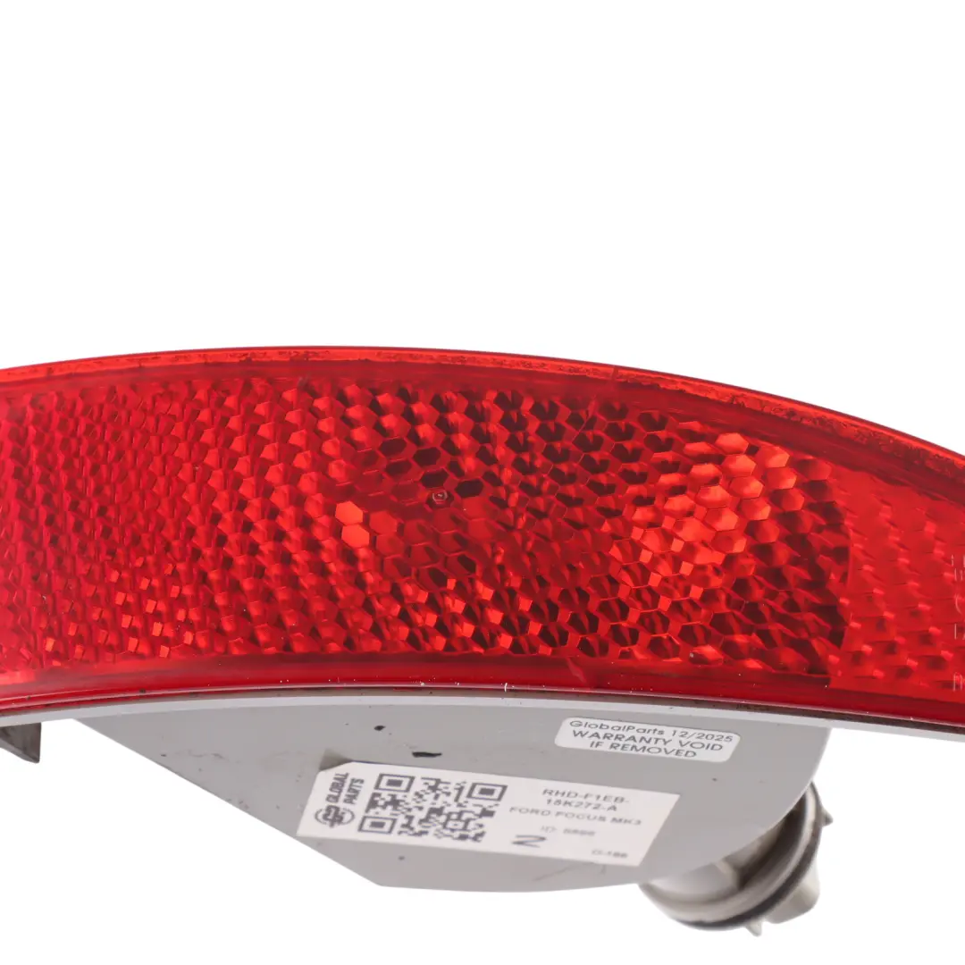 Ford Focus Mk3 Rear Bumper Fog Light Lamp Cover Right O/S F1EB-13B415-A - SKU RHD-F1EB-15K272-A - Part number F1EB-15K272-A