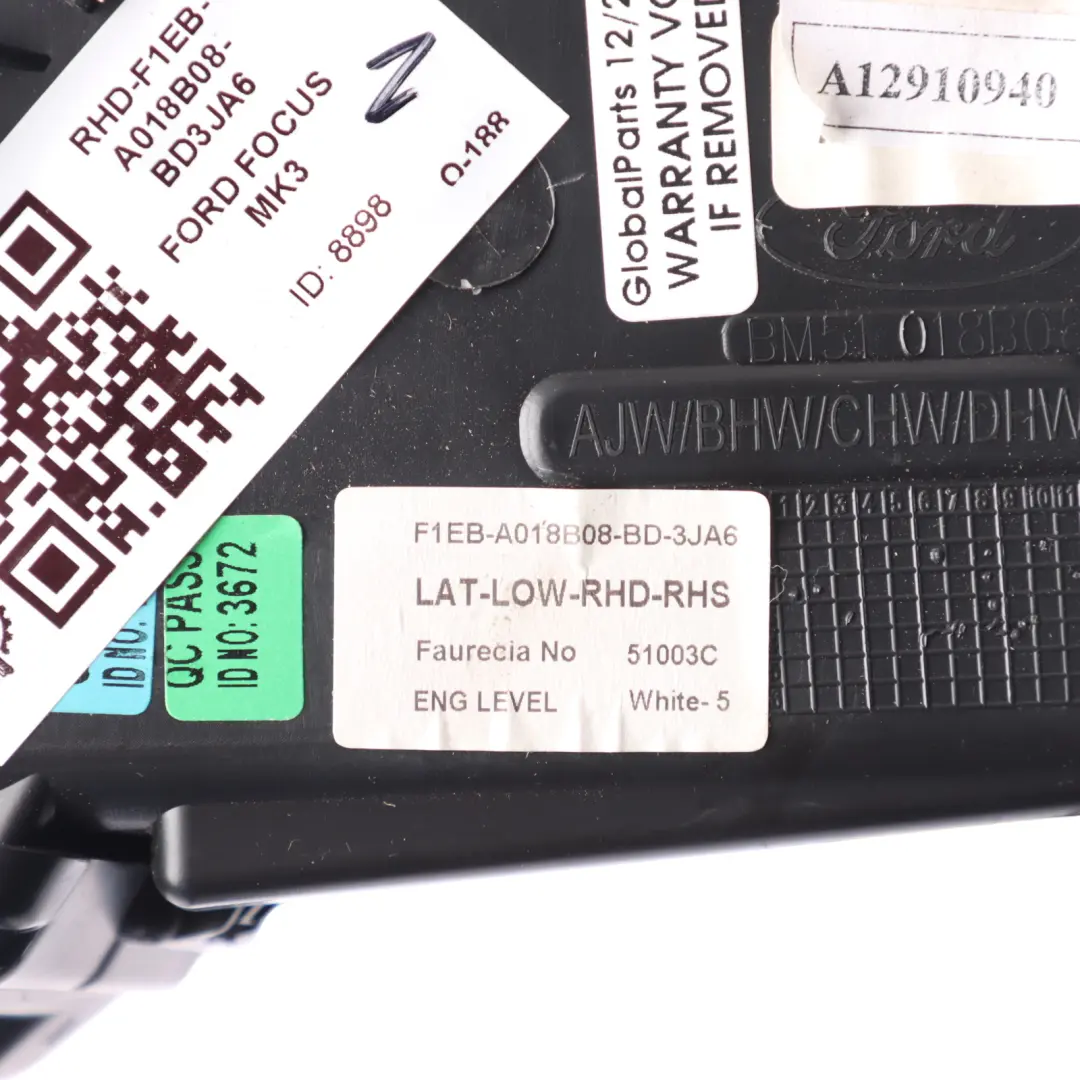 Mk3 Front Dashboard A/C Vent Outlet Right O/S F1EBA018B08BD3JA6 to Ford Focus with Part number F1EB-A018B08-BD3JA6 Ford Focus Mk3 Front Dashboard A/C Vent Outlet Right O/S F1EBA018B08BD3JA6 - SKU RHD-F1EB-A018B08-BD3JA6 - Part number F1EB-A018B08-BD3JA6