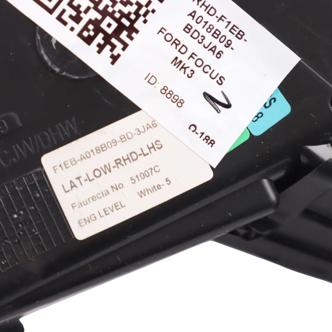 Ford Focus Mk3 Front Dashboard Air Vent Grille Right O/S F1EB-A018B09-BD - SKU RHD-F1EB-A018B09-BD3JA6 - Part number F1EB-A018B09-BD3JA6