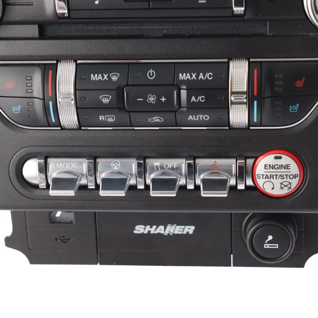 Ford Mustang Mk6 Climate Control Air Conditioning Switch Panel GR3T-18E245-DE - SKU RHD-GR3T-18E245-DE - Part number FR3T-18E245-DE