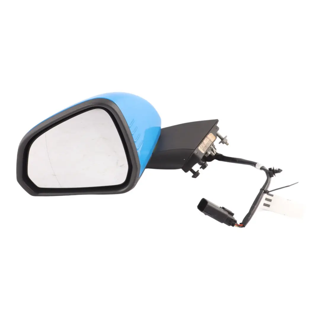 Wing Mirror Power Fold Camera 9 Pins Left N/S Grabber Blue - CI to Ford Mustang VI with Part number GR3B-17E715-HE Ford Mustang VI Wing Mirror Power Fold Camera 9 Pins Left N/S Grabber Blue - CI - SKU RHD-GR3B-17E715-HE-GRB - Part number GR3B-17E715-HE