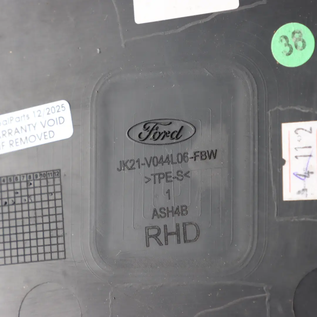 Mk8 Dashboard Top Insert Rubber Mat to Ford Transit Custom with Part number JK21-V044L06-FBW Ford Transit Custom Mk8 Dashboard Top Insert Rubber Mat - SKU RHD-JK21-V044L06-FBW - Part number JK21-V044L06-FBW