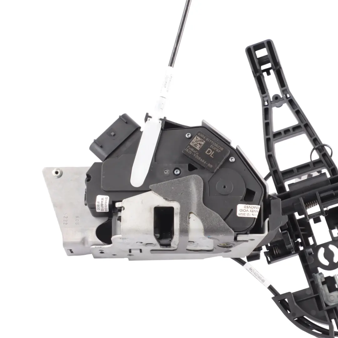 Front Door Lock Latch Mechanism Right O/S to Ford Transit Custom with Part number JK21V219A64BB Ford Transit Custom Front Door Lock Latch Mechanism Right O/S - SKU RHD-JK21V219A64-BB - Part number JK21V219A64BB