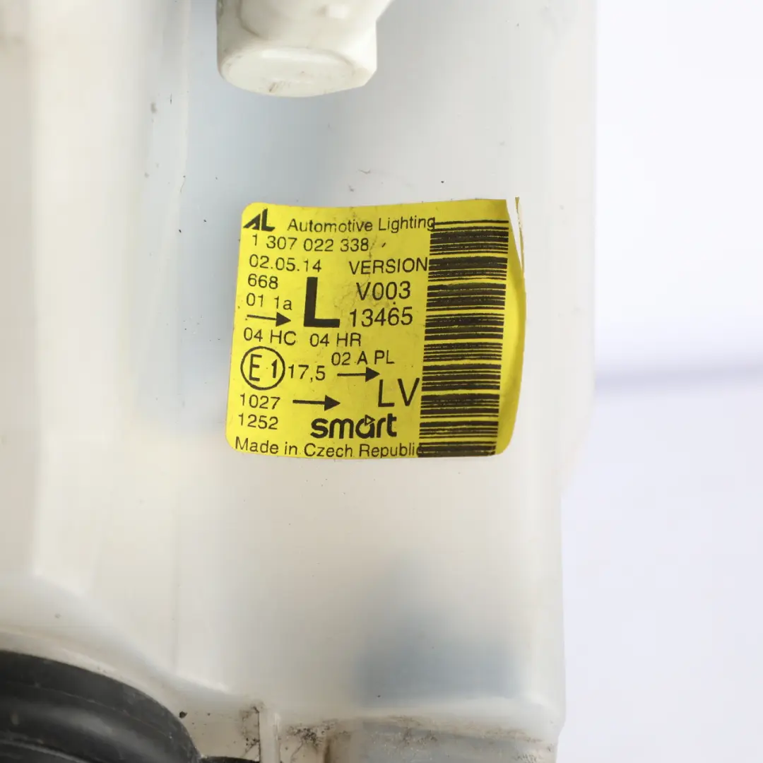 C450 Front Lamp Headlight Left N/S to Smart ForTwo with Part number Q0013465V003000000 Smart ForTwo C450 Front Lamp Headlight Left N/S - SKU RHD-Q0013465V003000000 - Part number Q0013465V003000000