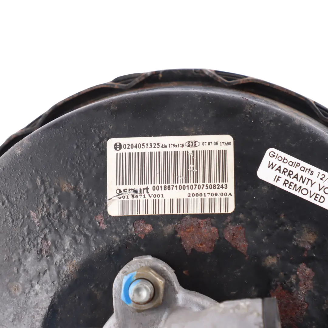 C450 Brake Servo Unit Master Cylinder to Smart ForTwo with Part number Q0019857V003000000 Smart ForTwo C450 Brake Servo Unit Master Cylinder - SKU RHD-Q0019857V003000000 - Part number Q0019857V003000000