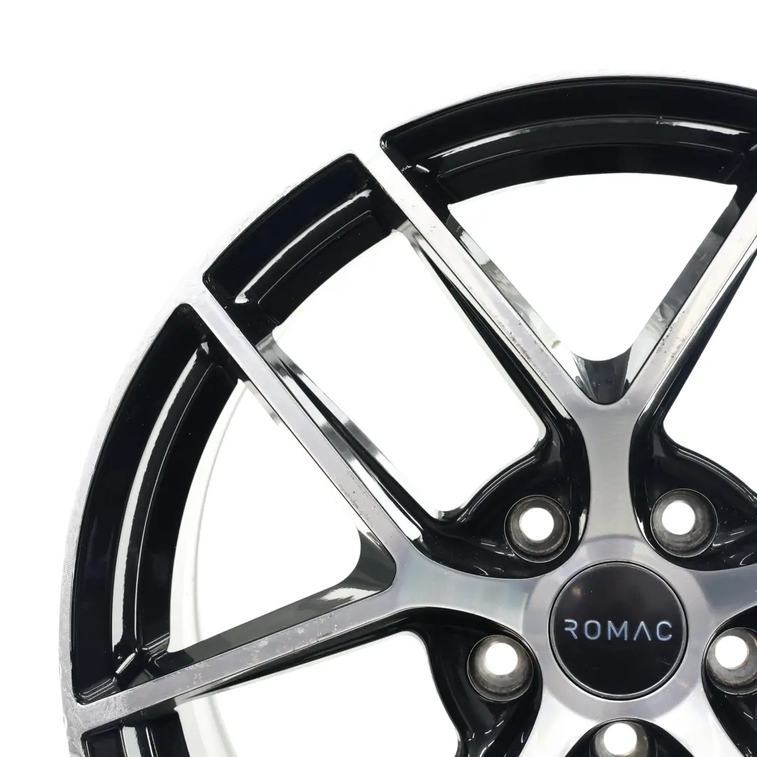 Romac Diablo Cerchio In Lega Argento Nero 18" 8.5J ET:45 5 Doppie Razze per con numero di parte ROMAC-VIA-18-4 Romac Diablo Cerchio In Lega Argento Nero 18" 8.5J ET:45 5 Doppie Razze - SKU ROMAC-VIA-18-4 - Numero di parte ROMAC-VIA-18-4