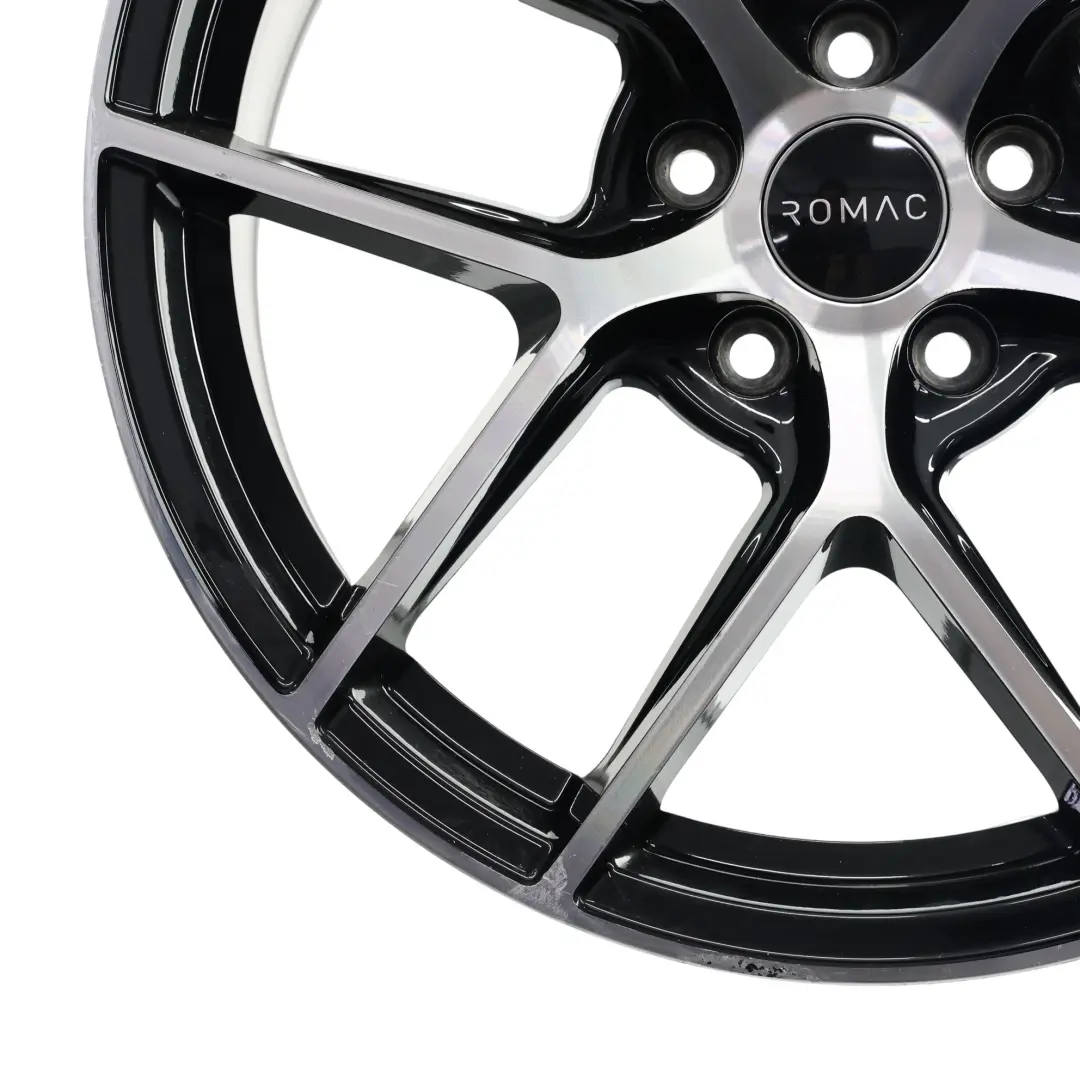 Felga Romac Diablo Aluminiowa Srebrny Czarny 18" 8.5J ET:45 do o numerze ROMAC-VIA-18-5 Felga Romac Diablo Aluminiowa Srebrny Czarny 18" 8.5J ET:45 - SKU ROMAC-VIA-18-5 - Numer Części ROMAC-VIA-18-5