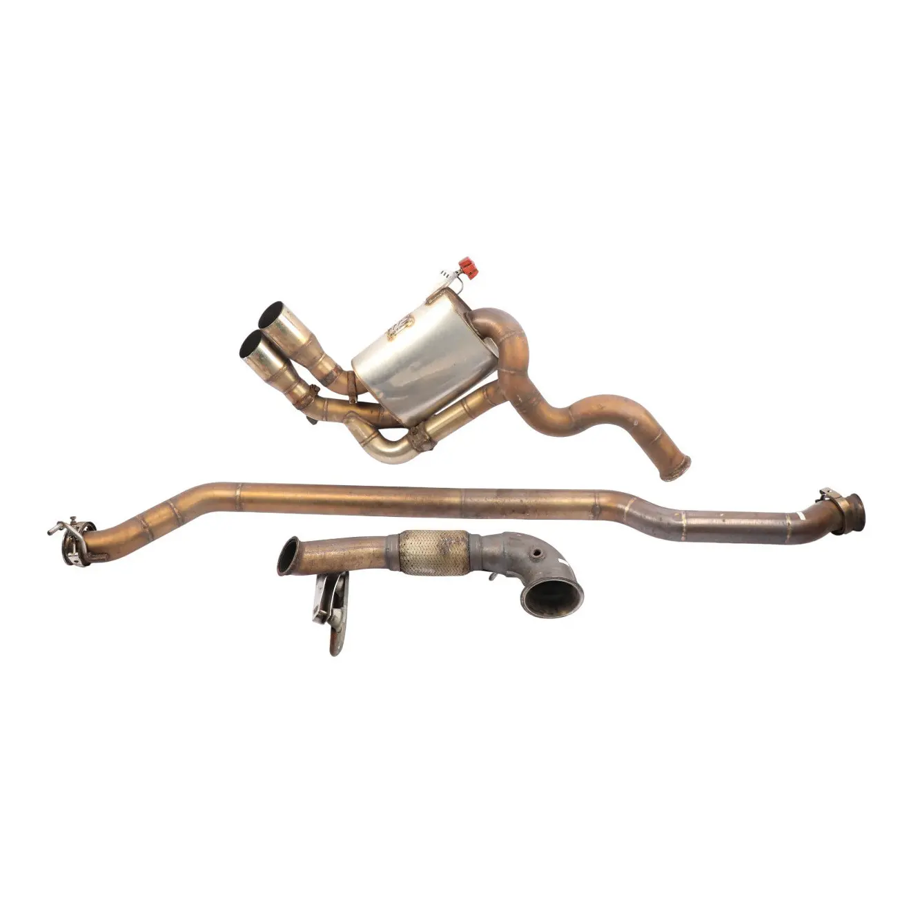Audi RS3 8P Milltek Sport Rear Exhaust System Muffler Back Box 2.5 TFSI