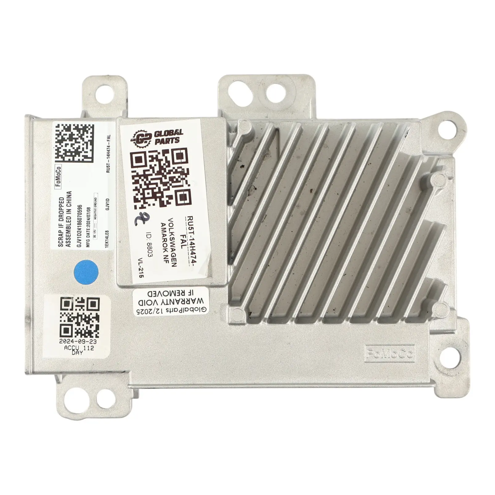 Volkswagen VW Amarok Mk2 Gateway-Modul Steuergerät RU5T-14H474-FAL