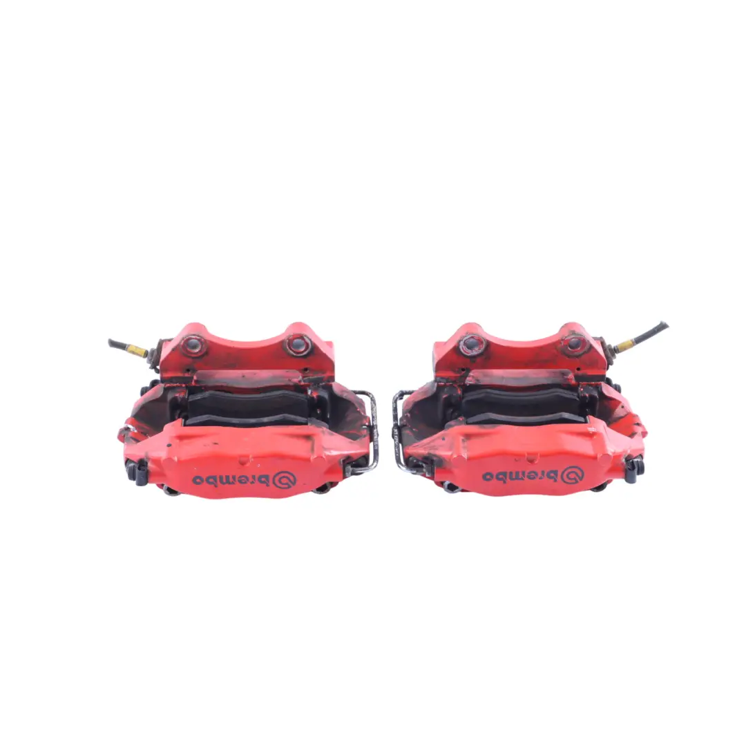 8L Brake Caliper Set Front Left Right O/S Wheel Braking Units Brembo Red to Audi S3 with Part number S38L-BREMBO Audi S3 8L Brake Caliper Set Front Left Right O/S Wheel Braking Units Brembo Red - SKU S38L-BREMBO - Part number S38L-BREMBO
