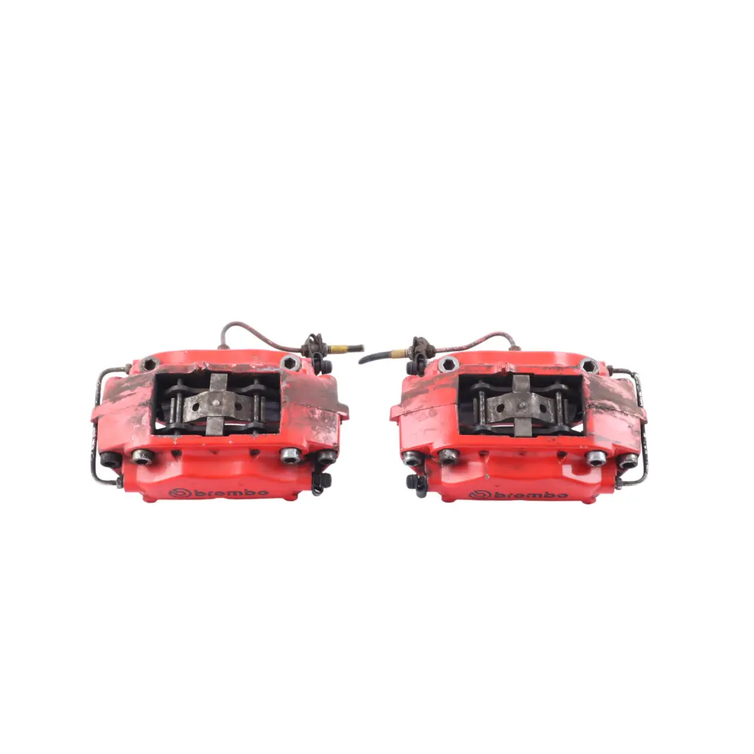 Audi S3 8L Brake Caliper Set Front Left Right O/S Wheel Braking Units Brembo Red - SKU S38L-BREMBO - Part number S38L-BREMBO
