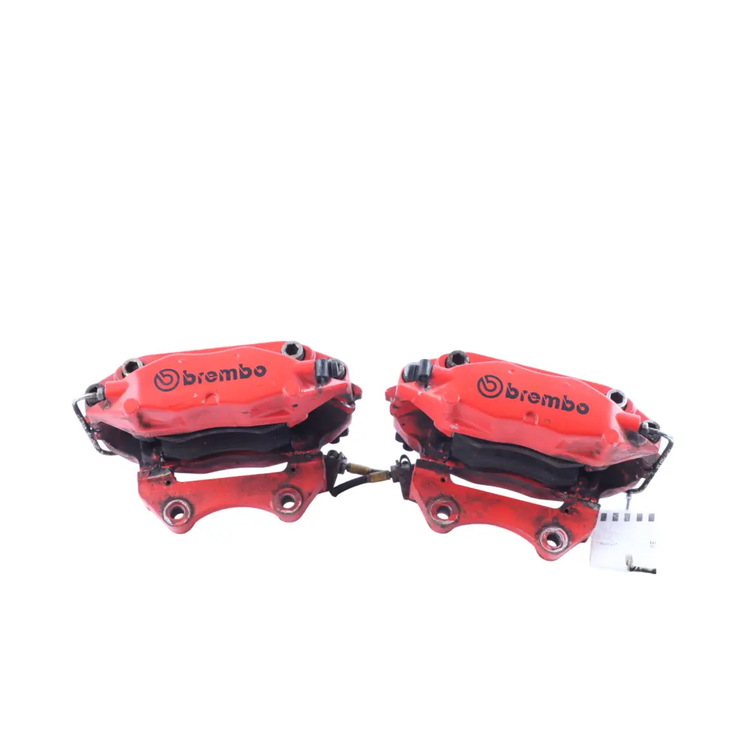 8L Brake Caliper Set Front Left Right O/S Wheel Braking Units Brembo Red to Audi S3 with Part number S38L-BREMBO Audi S3 8L Brake Caliper Set Front Left Right O/S Wheel Braking Units Brembo Red - SKU S38L-BREMBO - Part number S38L-BREMBO
