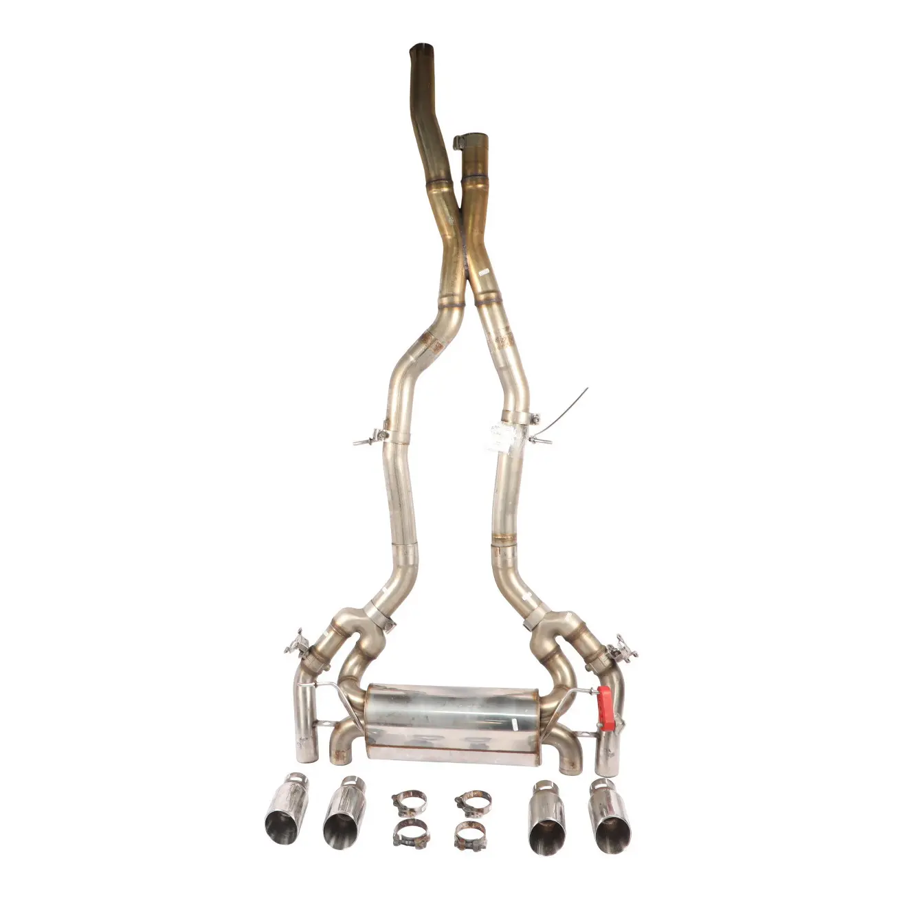 BMW F87 M2 Competition Scorpion Exhausts Rear Muffler Box Silencer SBMS081