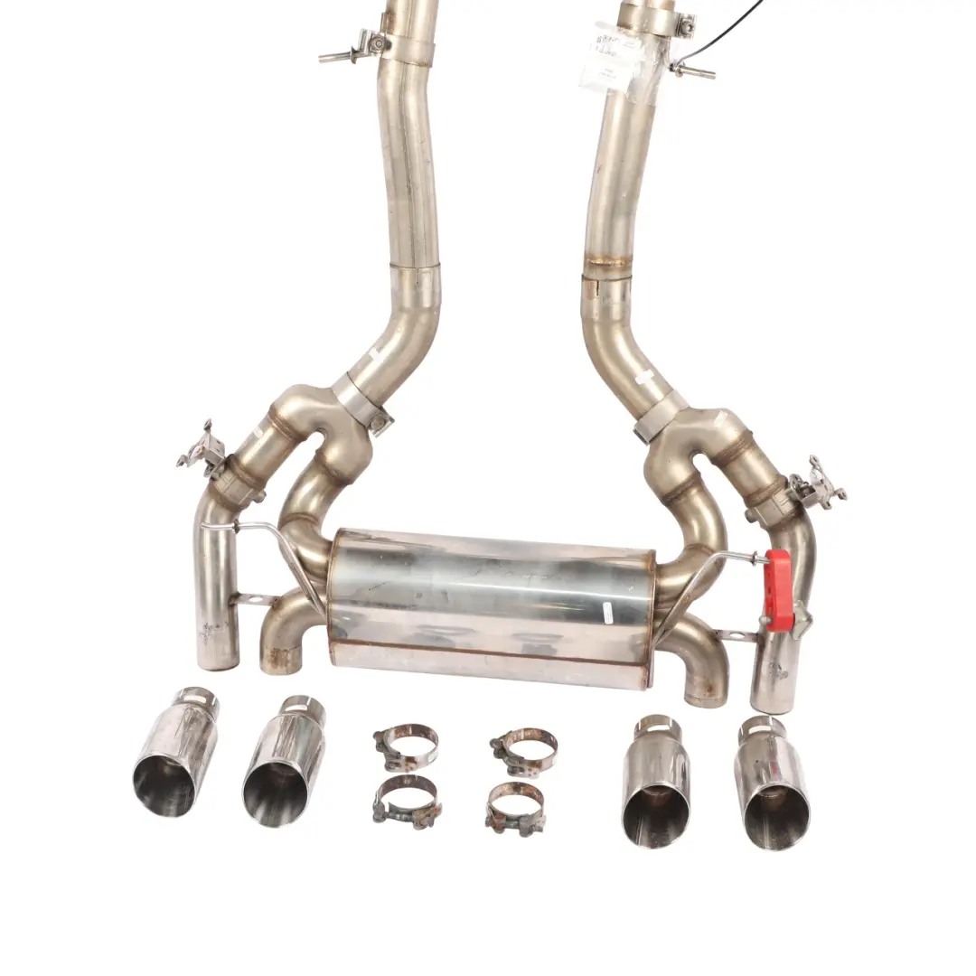 Exhausts Rear Muffler Box Silencer to BMW F87 M2 Competition Scorpion with Part number SBMS081 BMW F87 M2 Competition Scorpion Exhausts Rear Muffler Box Silencer - SKU SBMS081 - Part number SBMS081