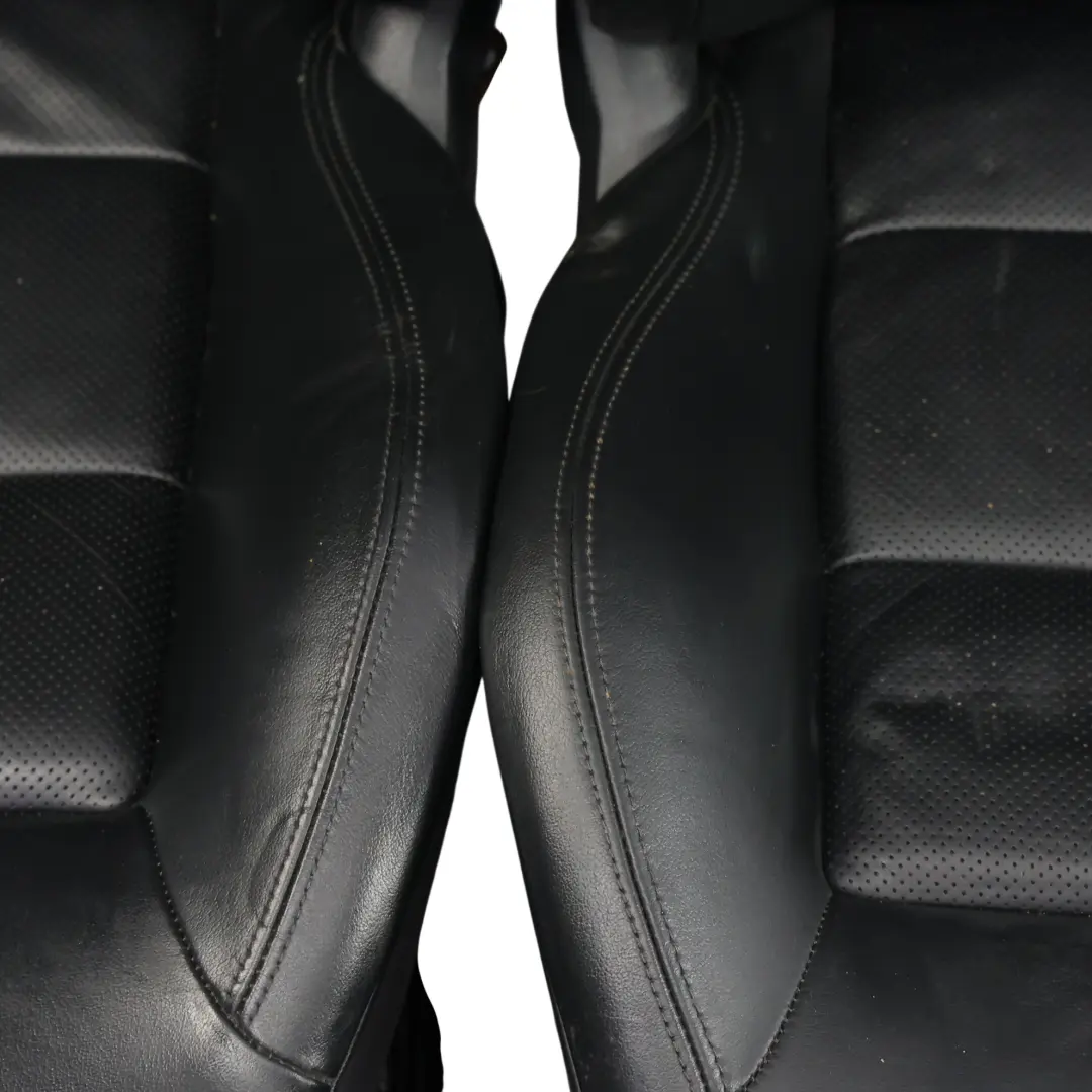 Skoda Octavia 1Z VRS RS Asientos Delanteros Traseros Sofá Cuero Negro Set Kit - SKU SKODA-OCTAVIA-RS-1Z-SEAT-LEATHER-SET - Número de pieza SKODA-OCTAVIA-RS-1Z-SEAT-LEATHER