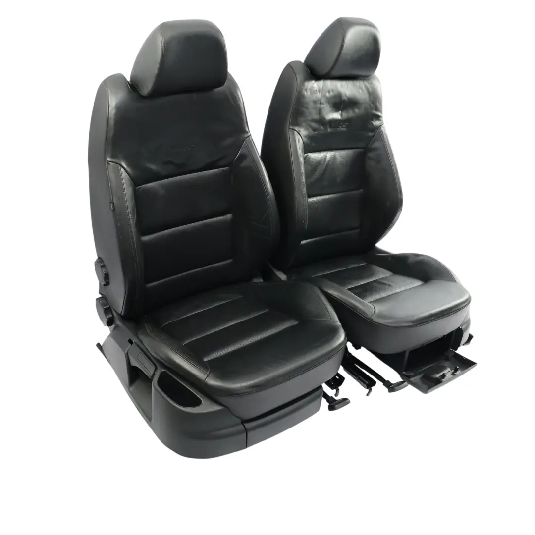 Skoda Octavia 1Z VRS RS Vordersitze Rücksitze Sofa Leder Schwarz Satz Kit - SKU SKODA-OCTAVIA-RS-1Z-SEAT-LEATHER-SET - Teilenummer SKODA-OCTAVIA-RS-1Z-SEAT-LEATHER