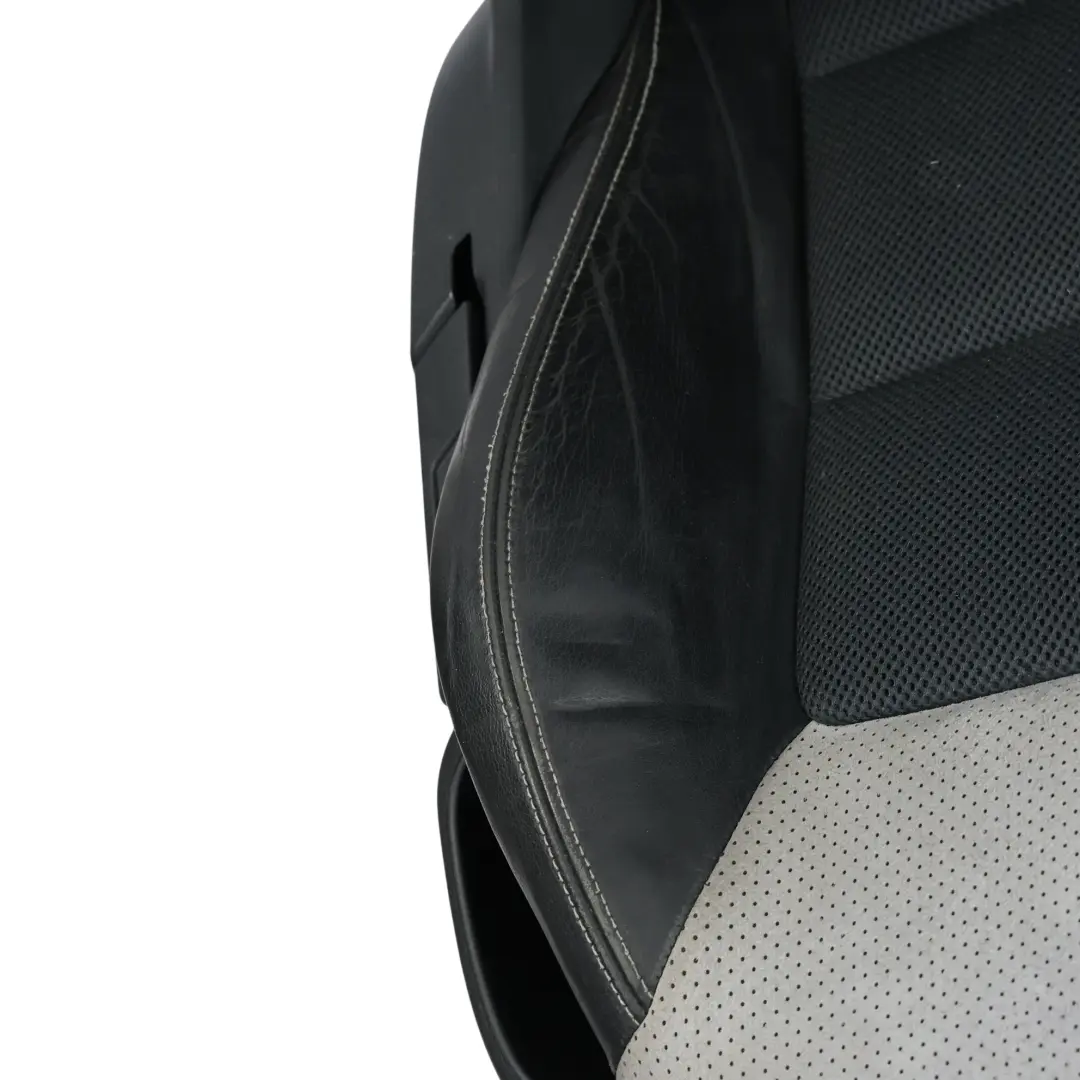 Skoda Octavia 1Z VRS RS Front Seats Rear Sofa Leather Cloth Grey Anthr Set Kit - SKU SKODA-OCTAVIA-RS-1Z-SEAT-SET-1 - Part number SKODA-OCTAVIA-RS-1Z-SEAT-SET