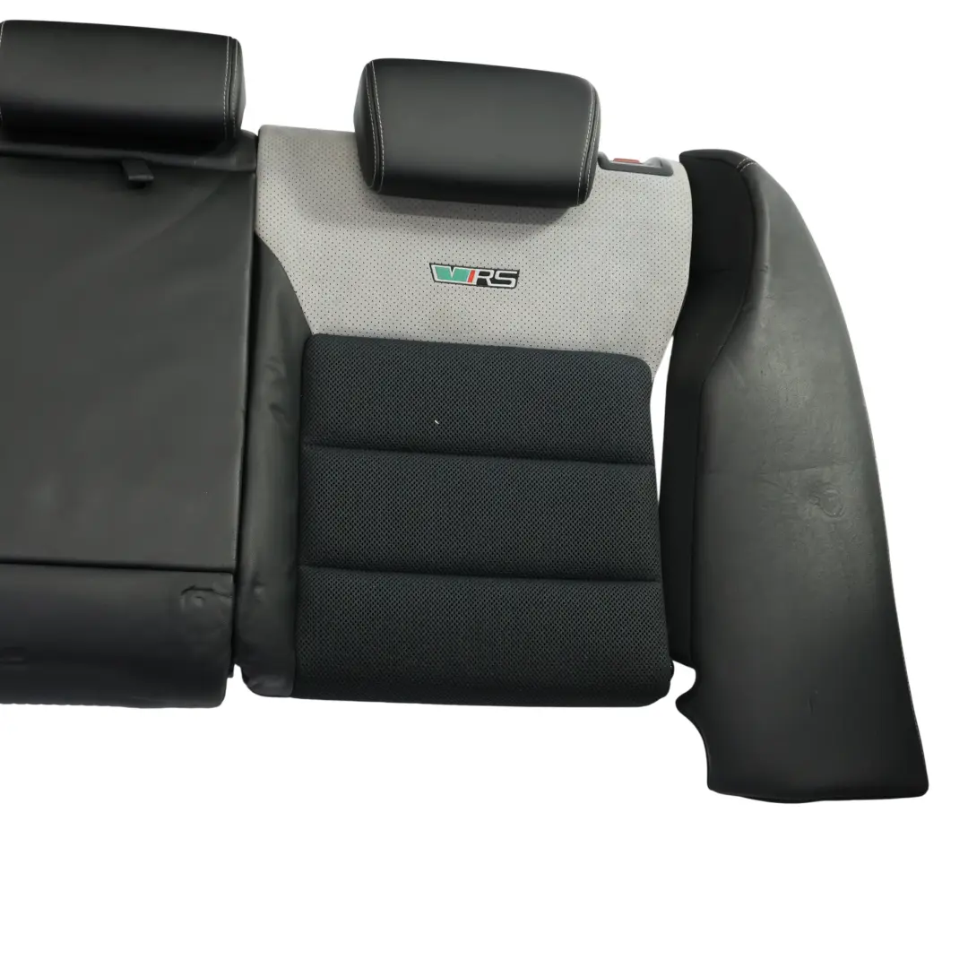 Skoda Octavia 1Z VRS RS Vordersitze Rücksitze Leder Stoff Grau Anthr Satz Kit - SKU SKODA-OCTAVIA-RS-1Z-SEAT-SET-1 - Teilenummer SKODA-OCTAVIA-RS-1Z-SEAT-SET