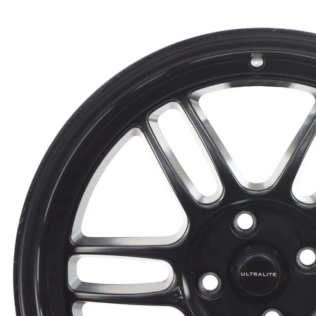  Ultralite Felgen Alloy Schwarz Satz 17" 7.5J 6 Doppelspeiche ET42 - SKU ULTRALITE-17-SET - Teilenummer ULTRALITE-17