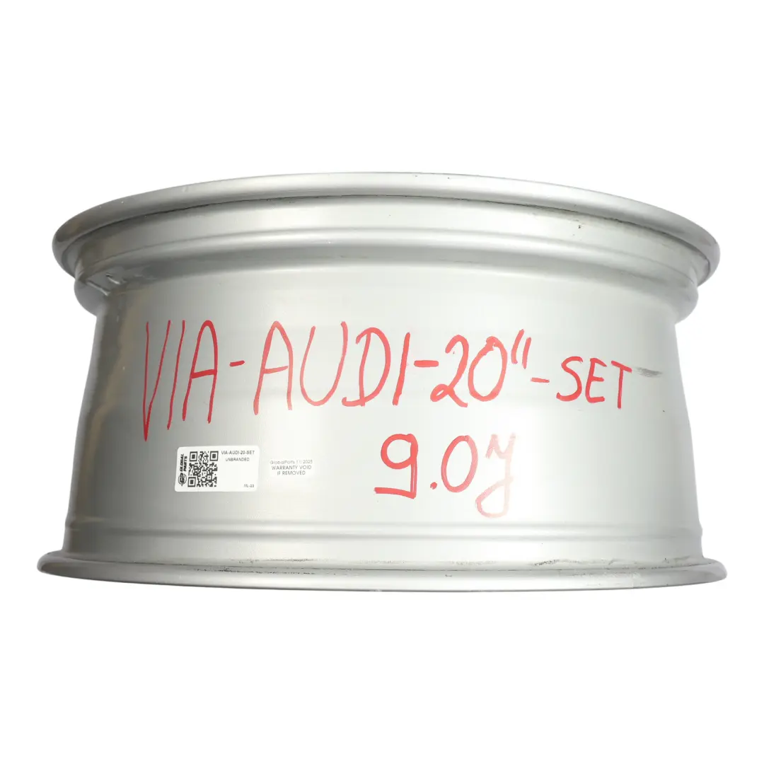 Jantes En Alliage Argenté VIA 20" 9J Jeu pour Audi à propos du numéro de pièce VIA-AUDI-20-SET Audi Jantes En Alliage Argenté VIA 20" 9J Jeu - SKU VIA-AUDI-20-SET - Numéro de pièce VIA-AUDI-20-SET