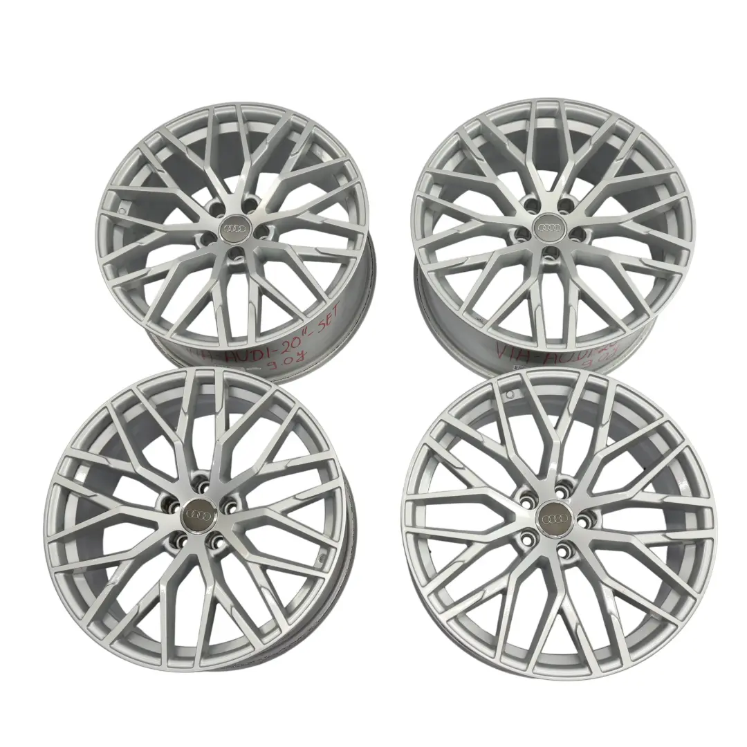 Cerchi In Lega Argento VIA 20" 9J SET per Audi con numero di parte VIA-AUDI-20-SET Audi Cerchi In Lega Argento VIA 20" 9J SET - SKU VIA-AUDI-20-SET - Numero di parte VIA-AUDI-20-SET