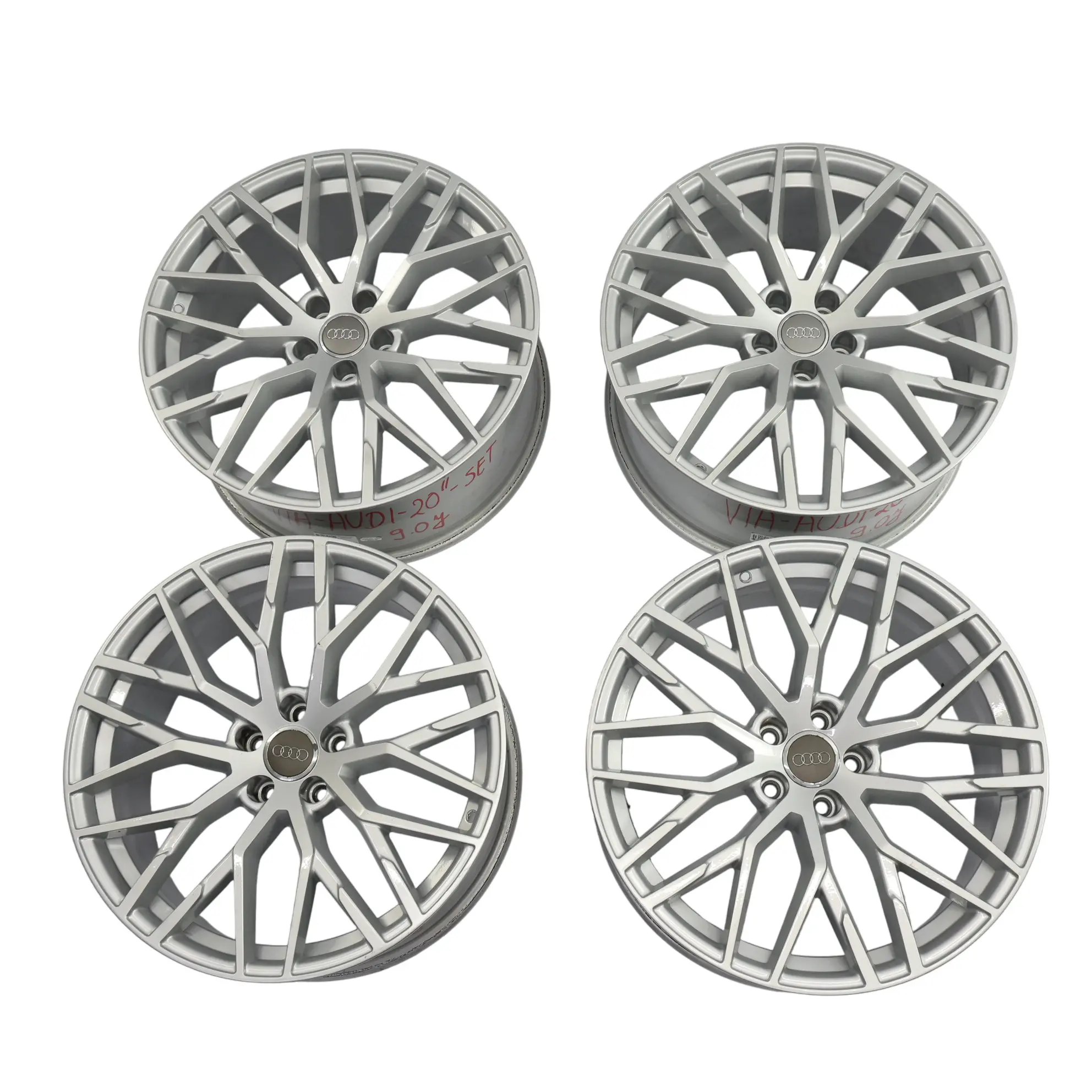 Audi Llantas De Aleación De Plata VIA 20 "9J SET