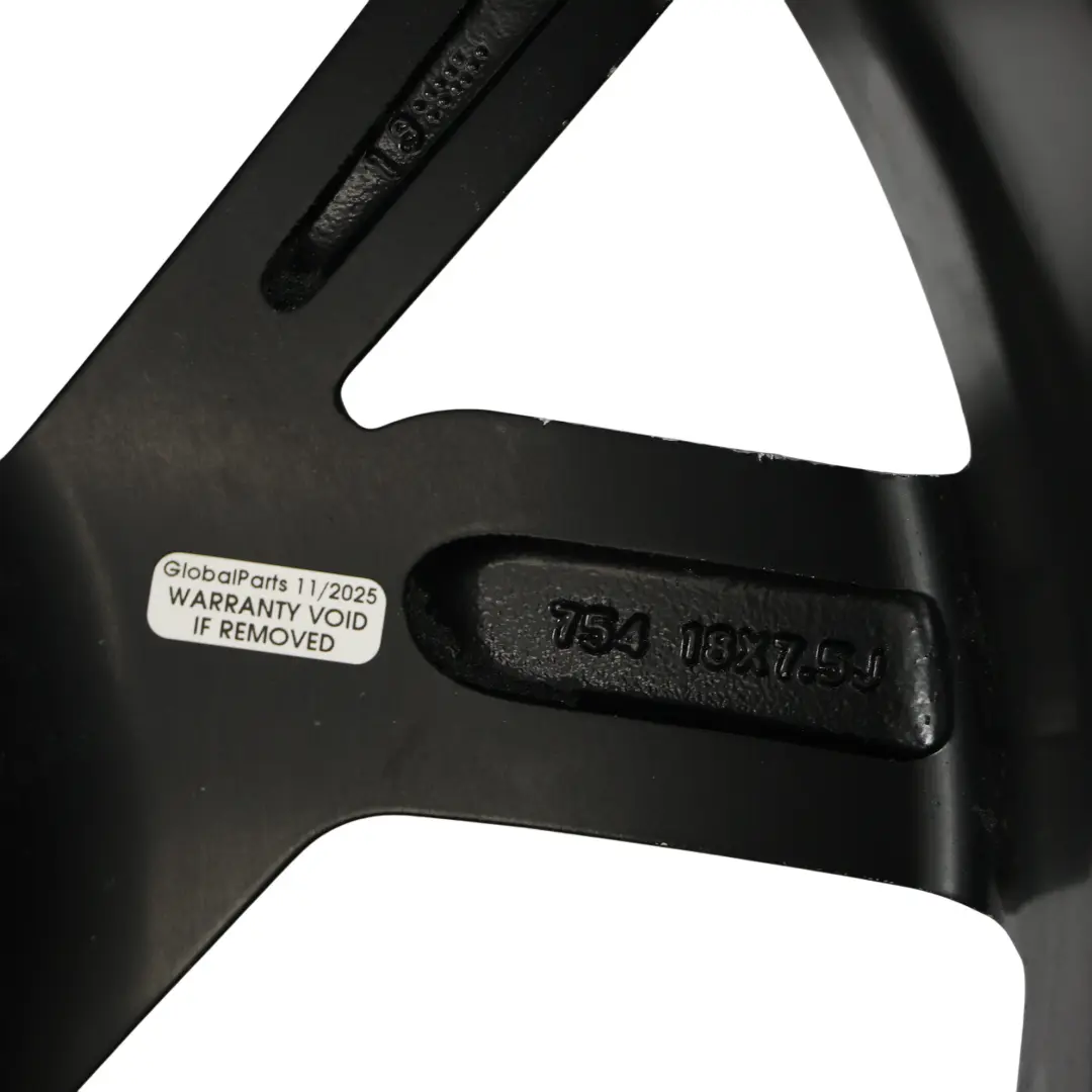 Volkswagen Wheel Rim Black Silver VIA 18" 7.5J ET:45 - SKU VW-VIA-18-2 - Part number VW-VIA-18-2