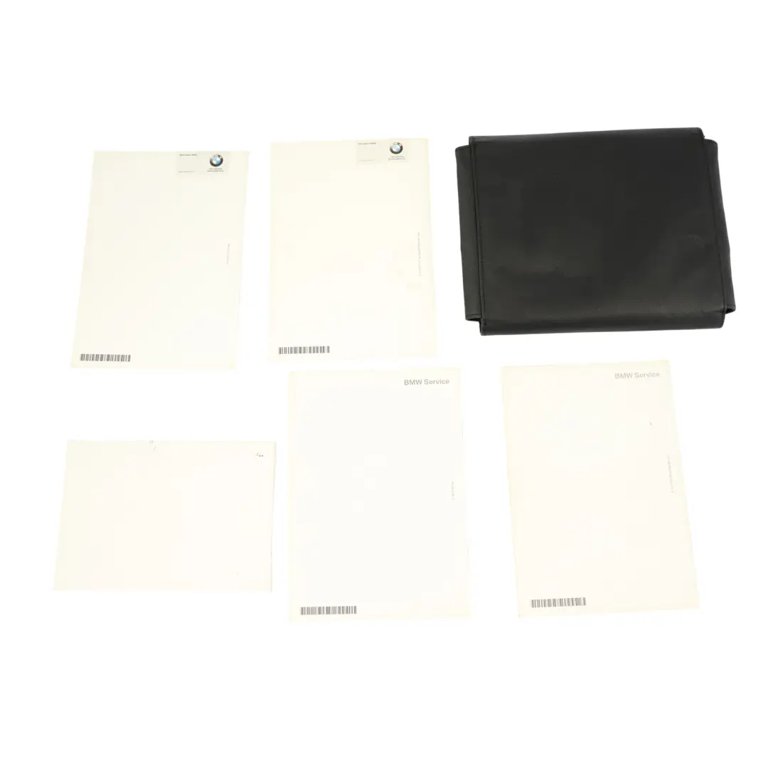 BMW 5 E60 E61 Service Book Booklet Case Pouch Wallet - SKU 0012182 - Part number 0012182