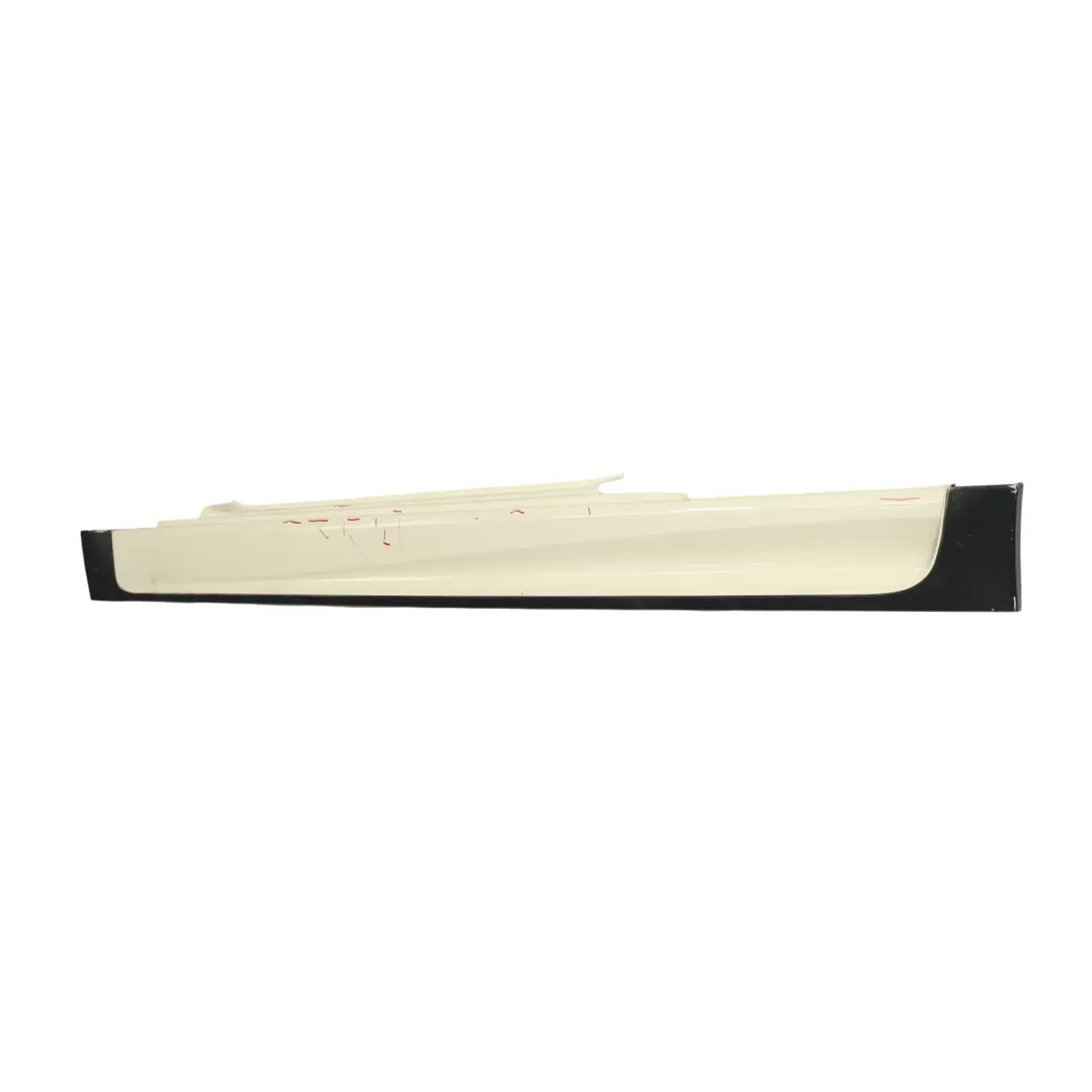 Mini R50 R53 Side Skirt JCW Aerokit Left N/S Sill Trim Pepper White - 850 - SKU 0140630-PW - Part number 0140630