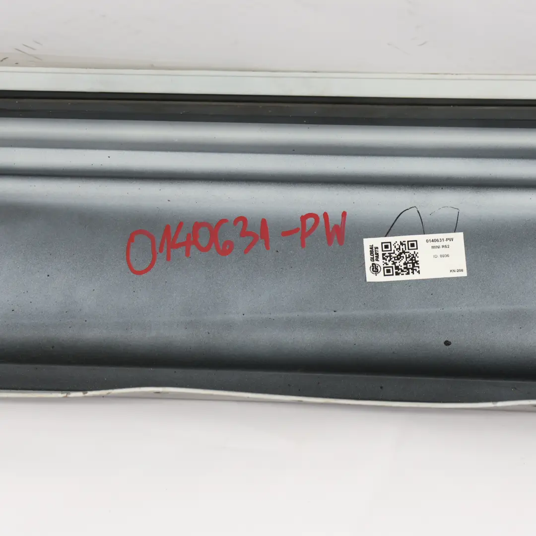Mini R50 R53 Side Skirt JCW Aerokit Right O/S Sill Trim Pepper White - 850 - SKU 0140631-PW - Part number 0140631