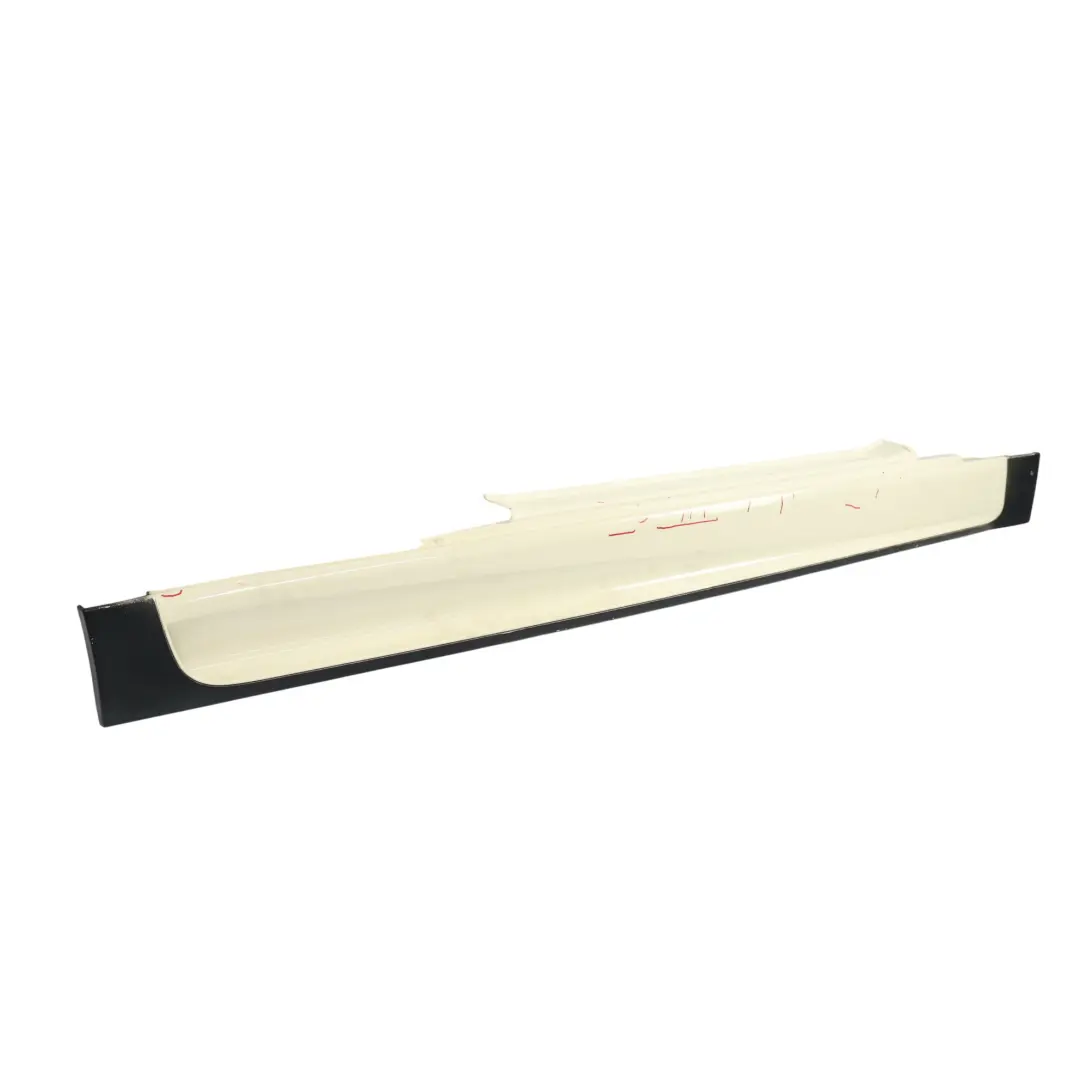Mini R50 R53 Side Skirt JCW Aerokit Right O/S Sill Trim Pepper White - 850 - SKU 0140631-PW - Part number 0140631