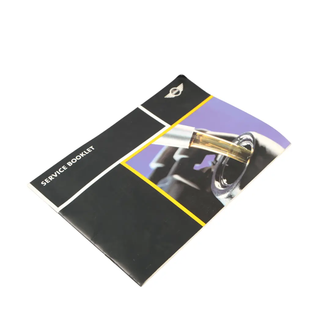 Mini R50 Service Booklet Maintenance Service Book - SKU 0156505 - Part number 0156505