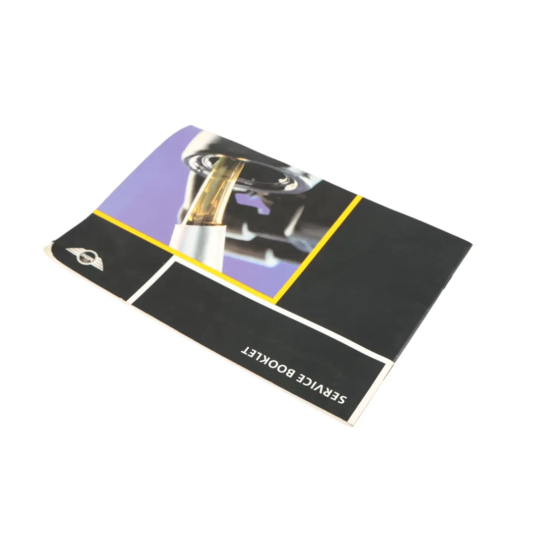 Mini R50 Service Booklet Maintenance Service Book - SKU 0156505 - Part number 0156505