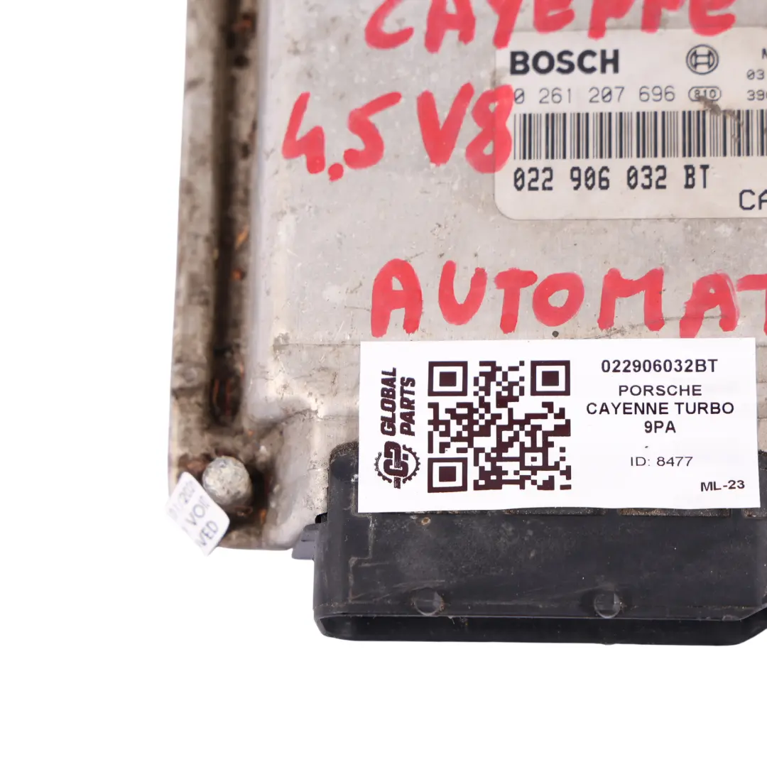 Porsche Cayenne 955 S 4.5 V8 450HP 48.50 Engine Module ECU Automatic - SKU 022906032BT - Part number 022906032BT