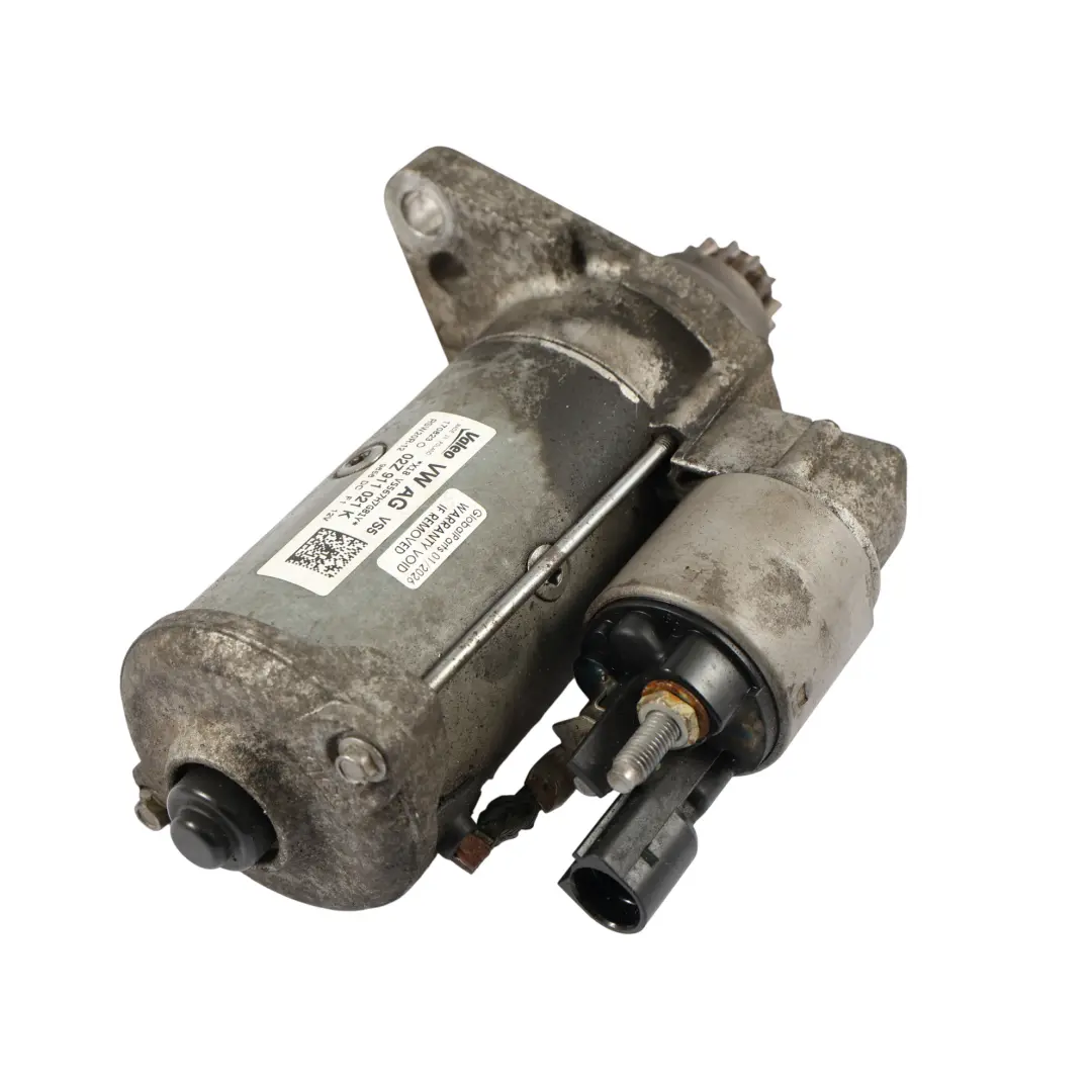 Audi A3 8V Seat Leon 5F Actionneur Démarreur Moteur Diesel 1.6 TDI - SKU 02Z911021K - Numéro de pièce 02Z911021K