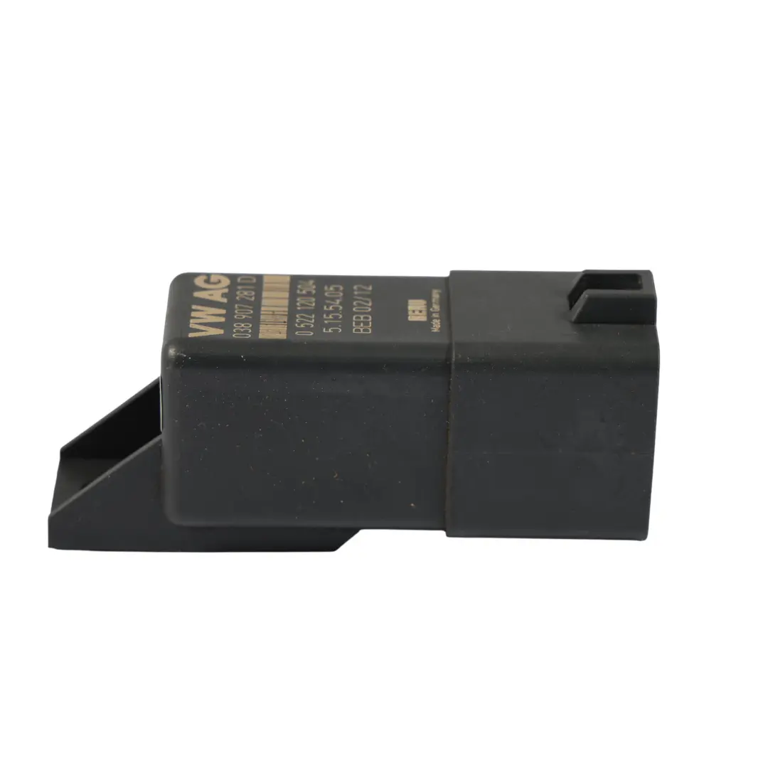 VW Volkswagen Caddy 2K Audi A4 B9 Unità Relè Candelette Nero Diesel - SKU 038907281D-2 - Numero di parte 038907281D