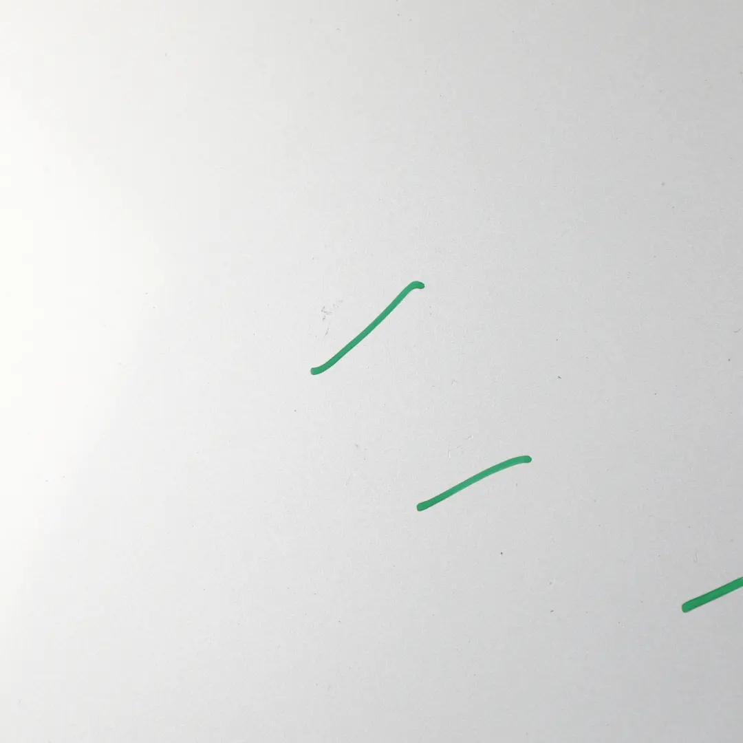 BMW E81 E87 Boot Trunk Lid Spoiler Tailgate Trim Panel Titansilber Silver - 354 - SKU 0398153-1 - Part number 0398153