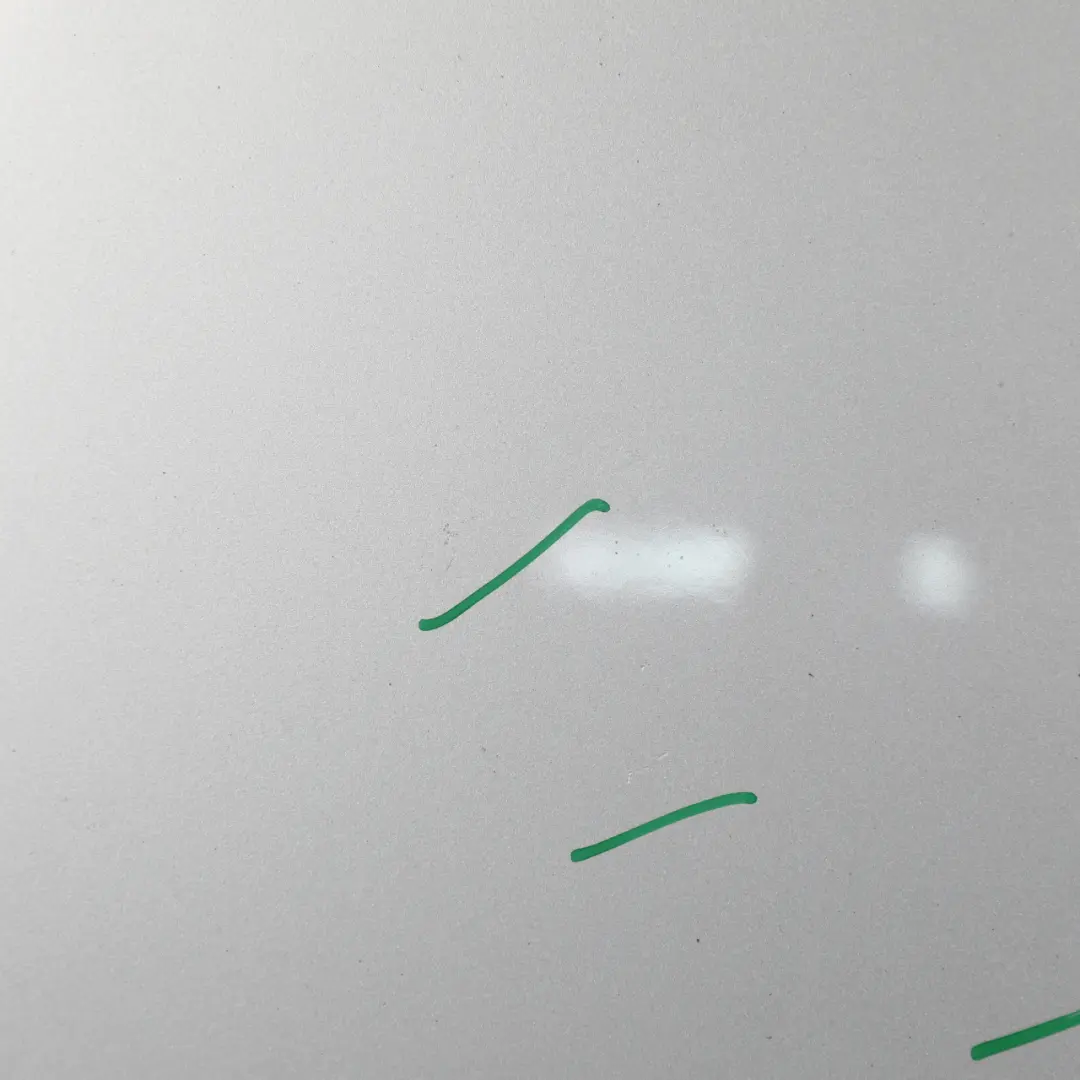 BMW E81 E87 Boot Trunk Lid Spoiler Tailgate Trim Panel Titansilber Silver - 354 - SKU 0398153-1 - Part number 0398153