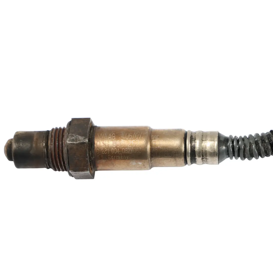 Lambda Sonda Ossigeno Sensore Scarico per Audi A6 C6 VW Volkswagen Caddy con numero di parte 03G906262G Audi A6 C6 VW Volkswagen Caddy Lambda Sonda Ossigeno Sensore Scarico - SKU 03G906262G - Numero di parte 03G906262G