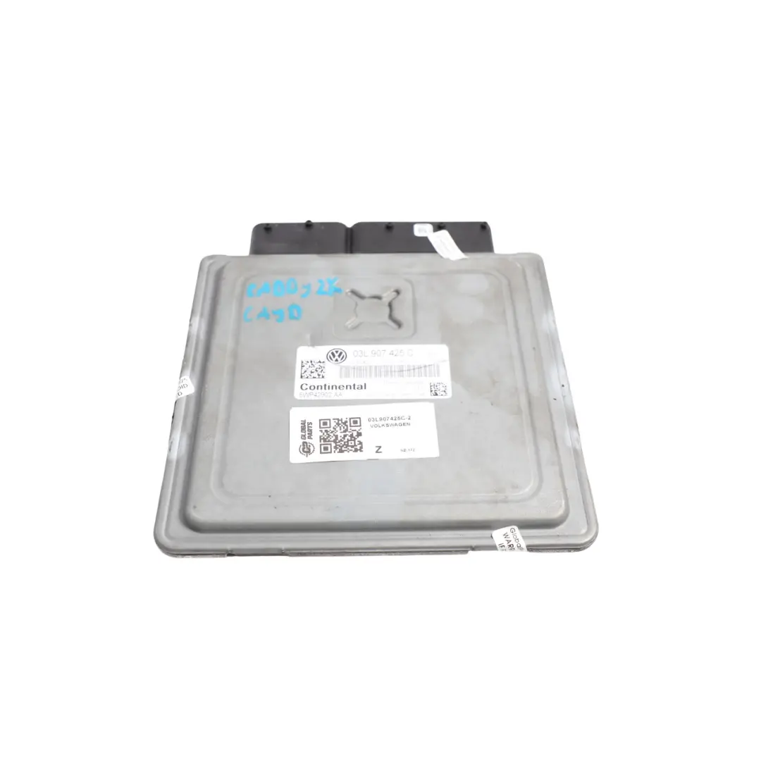 VW Volkswagen Caddy III 1.6 TDI CAYD 102HP Engine Control ECU Manual - SKU 03L907425C-2 - Part number 03L907425C