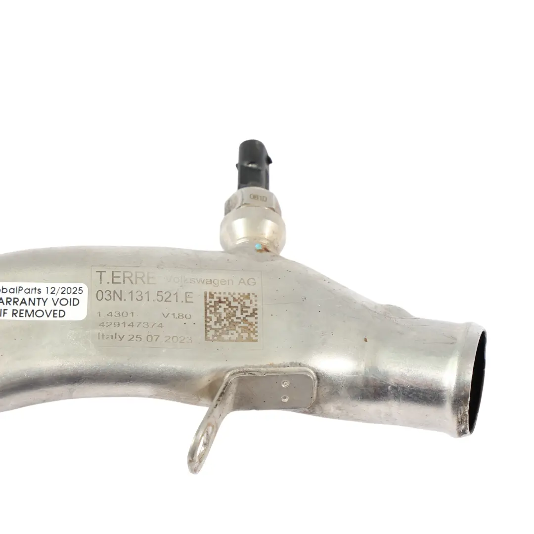 Volkswagen VW Transporter T6 AGR Kühler Rohr Schlauchleitung - SKU 03N131521E - Teilenummer 03N131521E