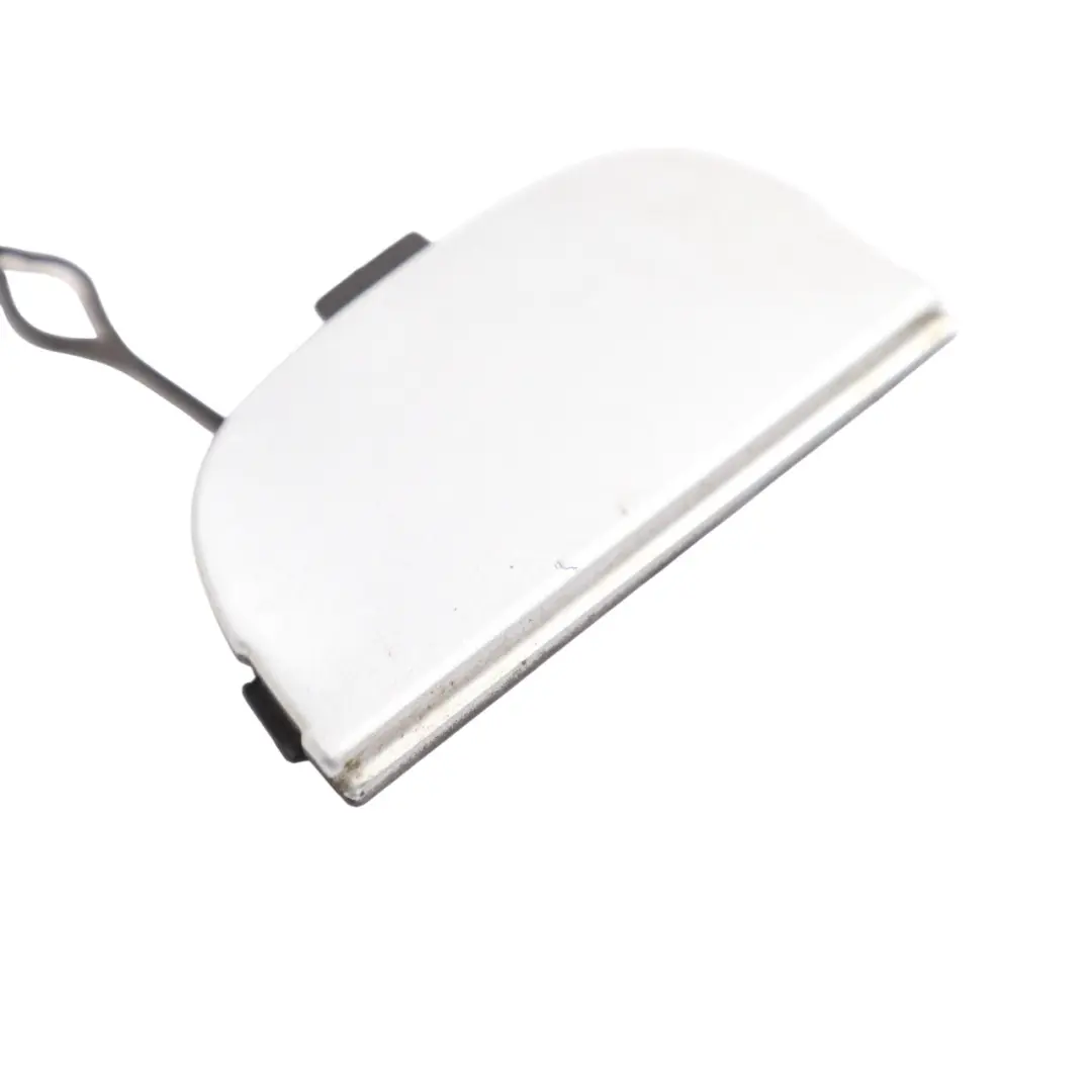 Mini R55 R56 Front Bumper Cover Flap Towing Eye Pure Silver - 900 7147842 - SKU 0430222-PS - Part number 0430222