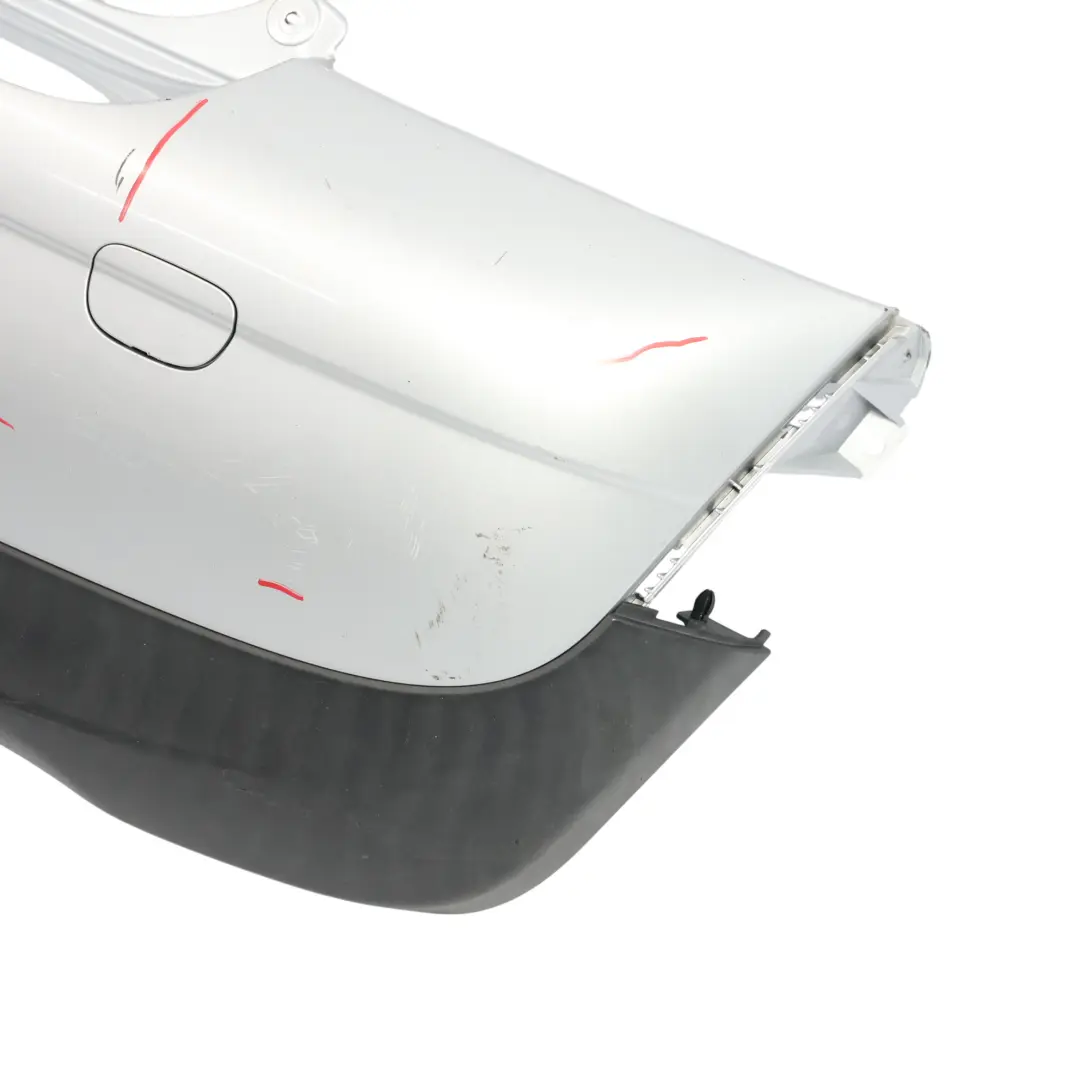 Mini Cooper R56 R57 Paraurti Posteriore Completo Argento Puro Metallizzato - 900 - SKU 0430249-PS - Numero di parte 0430249