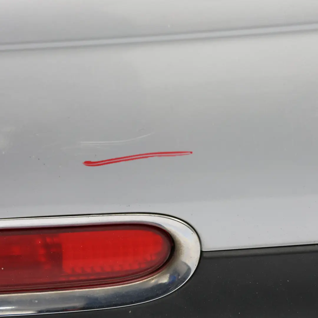 Mini Cooper R56 R57 Complete Rear Bumper Pure Silver Metallic - 900 - SKU 0430249-PS - Part number 0430249