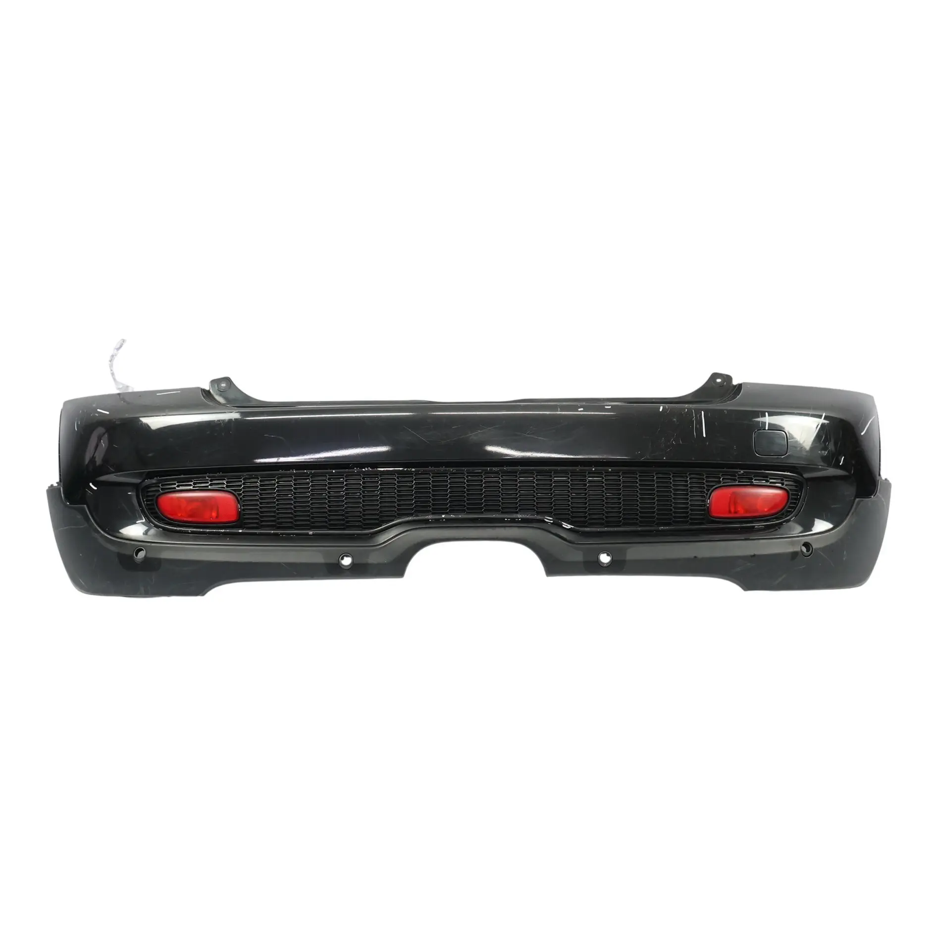 Mini Cooper S R56 Complete Rear Bumper Trim Panel Midnight Black Metallic - A94