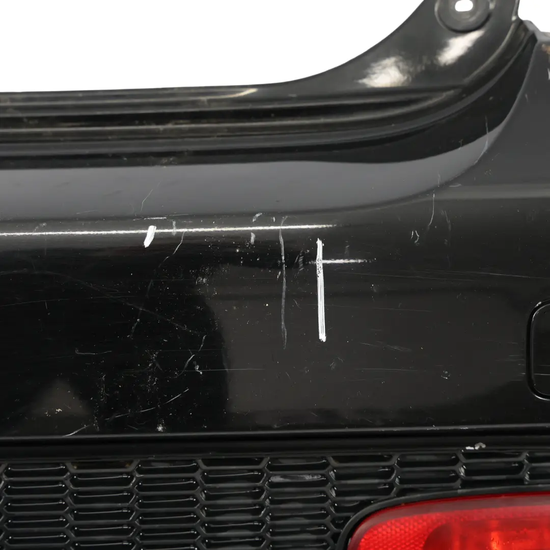 Mini Cooper S R56 Complete Rear Bumper Trim Panel Midnight Black Metallic - A94 - SKU 0430252-MNB - Part number 0430252