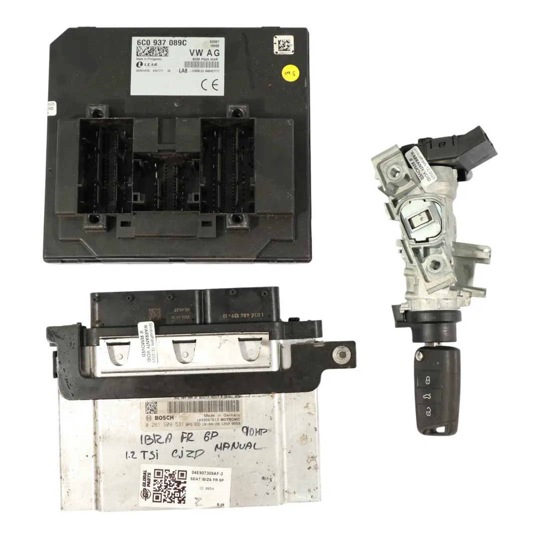 1.2TSI CJZD 110HP Sterownik Silnika Kit Manual do Seat Ibiza FR IV o numerze 04E907309AF Seat Ibiza FR IV 1.2TSI CJZD 110HP Sterownik Silnika Kit Manual - SKU 04E907309AF-3 - Numer Części 04E907309AF