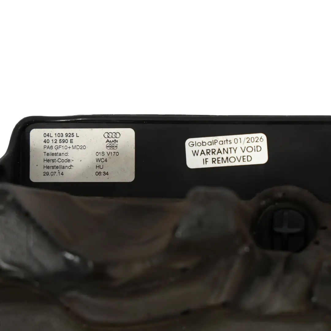 Panel Tapa Superior para Audi A3 8V 2.0 TDI Diesel Motor con número de pieza 04L103925L Audi A3 8V 2.0 TDI Diesel Motor Panel Tapa Superior - SKU 04L103925L - Número de pieza 04L103925L