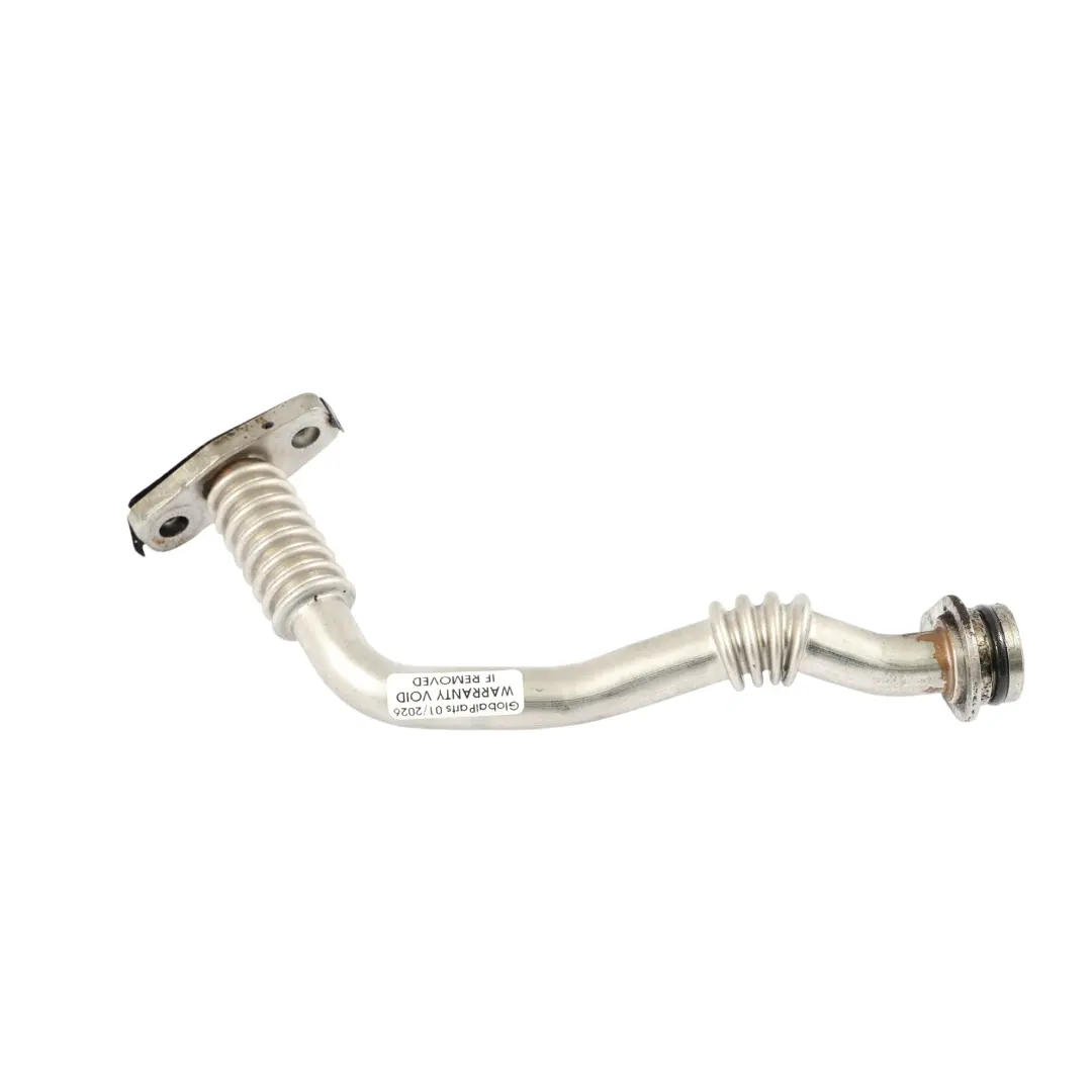 Audi Q3 8U Turbocharger Turbo Oil Feed Line Pipe Hose 2.0 TDI Diesel - SKU 04L145136E - Part number 04L145136E
